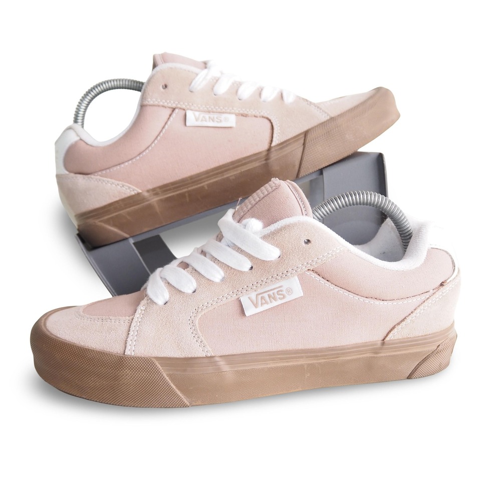 Vans Chukka Push Skate Sneakers Light Pink Gum Womens 9.5 Low Top Shoes